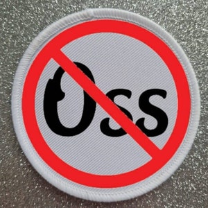 3 inch BJJ Jiu Jitsu Patch Badge