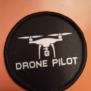 Drone Pilot User (Badge) 8cm