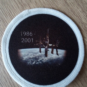 Mir Space Station Space 3 inch Patch Badge