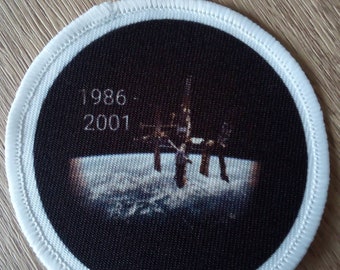 Mir Space Station Space 3 inch Patch Badge