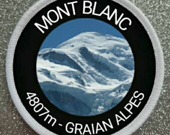 3 inch Monte Blanc patch badge