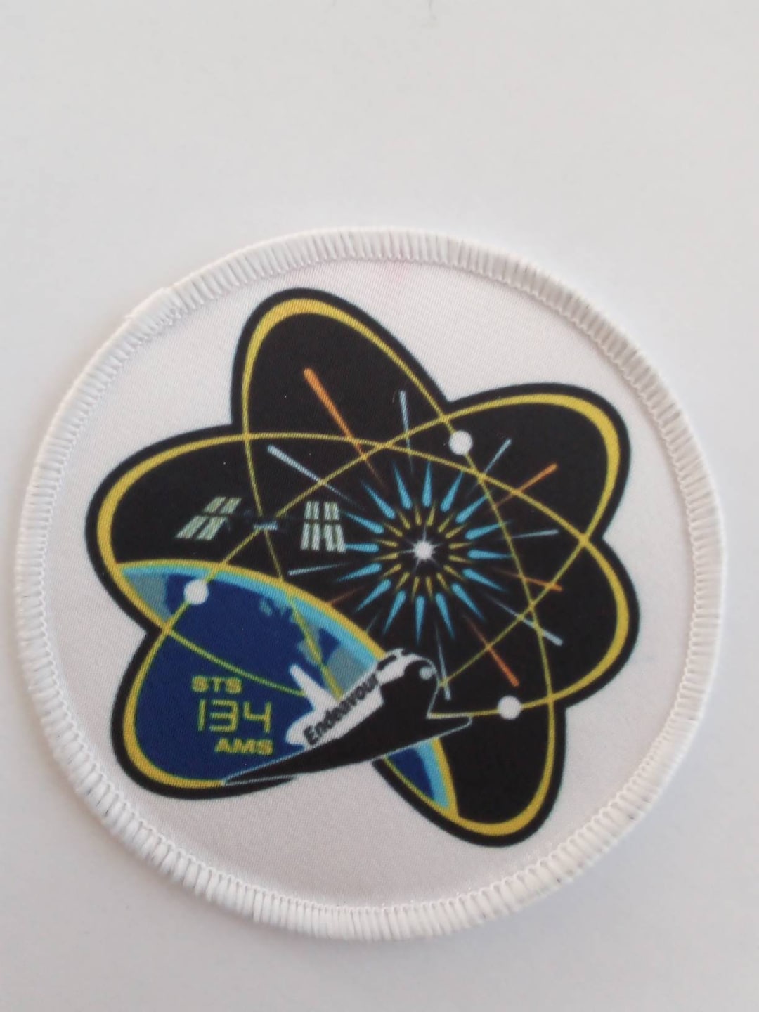 3 Inch NASA Approved Patch Space Shuttle Mission STS 134 Space Travel ...