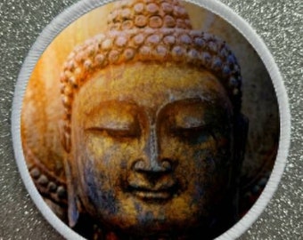 3 inch Buddha patch badge