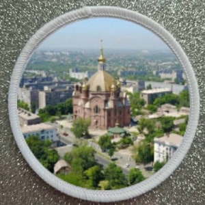 Mariupol Ukraine Before the War 3 Inch Patch Badge - Made in the UK