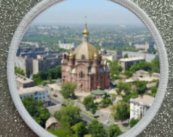 Mariupol Ukraine Before the War 3 Inch Patch Badge - Made in the UK