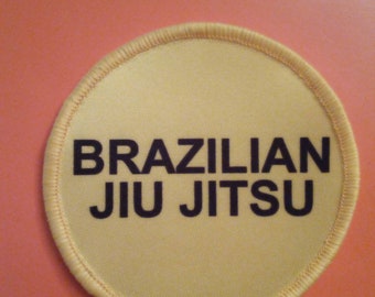 Insigne brésilien de jiu-jitsu BJJ (Badge) 8cm Patch