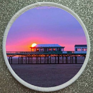 3 inch St Anne&#39;s On Sea Pier  Patch Badge
