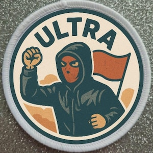 Parche para planchar o coser de 3 pulgadas para aficionados al fútbol, estilo hooligan informal