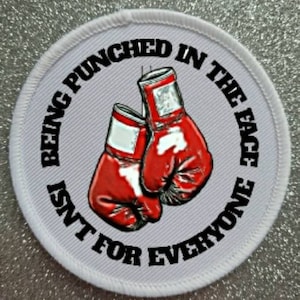 3 inch Boxing patch badge
