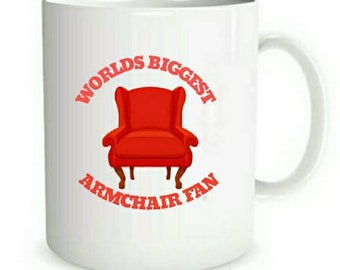 's Werelds grootste fauteuil fan koffie / thee mok