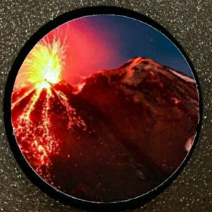 3 Mount Etna Italy Patch Badge