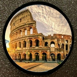 The Colosseum of Rome Italy 3 Inch Patch Badge