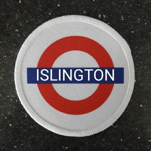 3 Inch Islington London District Logo Patch Badge