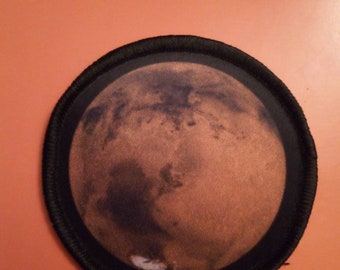 Mars Planet NASA Space 8cm Patch Badge