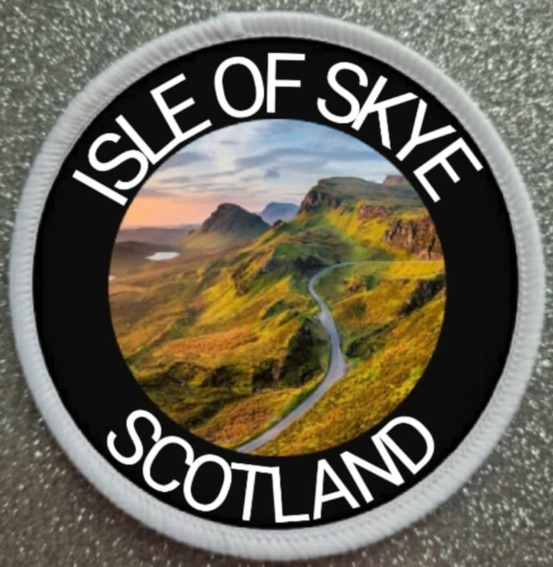 3 Inch Isle of Skye Scotland Sublimation Patch Badge. - Etsy