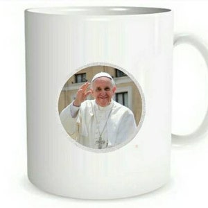 Pope Francis Ceramic Coffee / Tea Mug.
