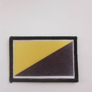 Anarcho Capitalism Flag 3 inch Patch Badge