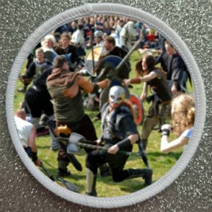 3 inch Larping patch badge