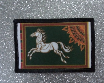 Cheval Bannière (Badge) 3 pouces Patch
