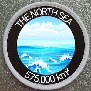 3 inch The North Sea patch badge