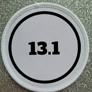 3 Zoll Halbmarathon Läufer Patch Badge