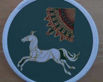 Horse Banner (Badge) 3 inch Patch