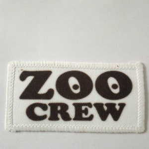 Zoo Crew Team Mitglied Arbeiter 3-Zoll-Aufnäher