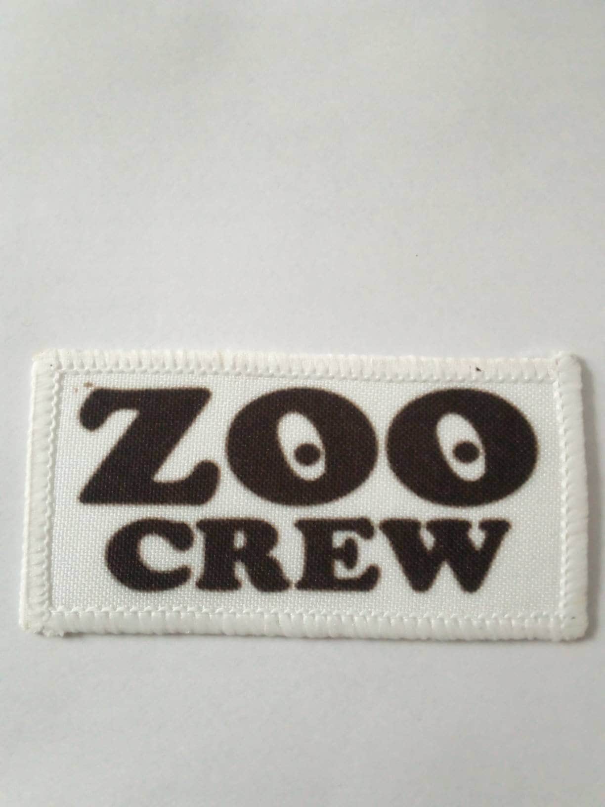 Zoo Crew Team Member Worker 3 Inch Patch Badge