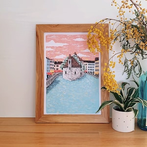 Annecy France - A4 Art Print