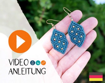 Makramee Anleitungen Im Video Format By Makrameeanleitung On Etsy