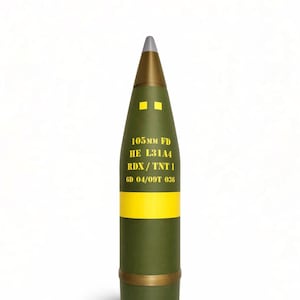 105mm Artillery Round Replica Militaria Bottle Holder