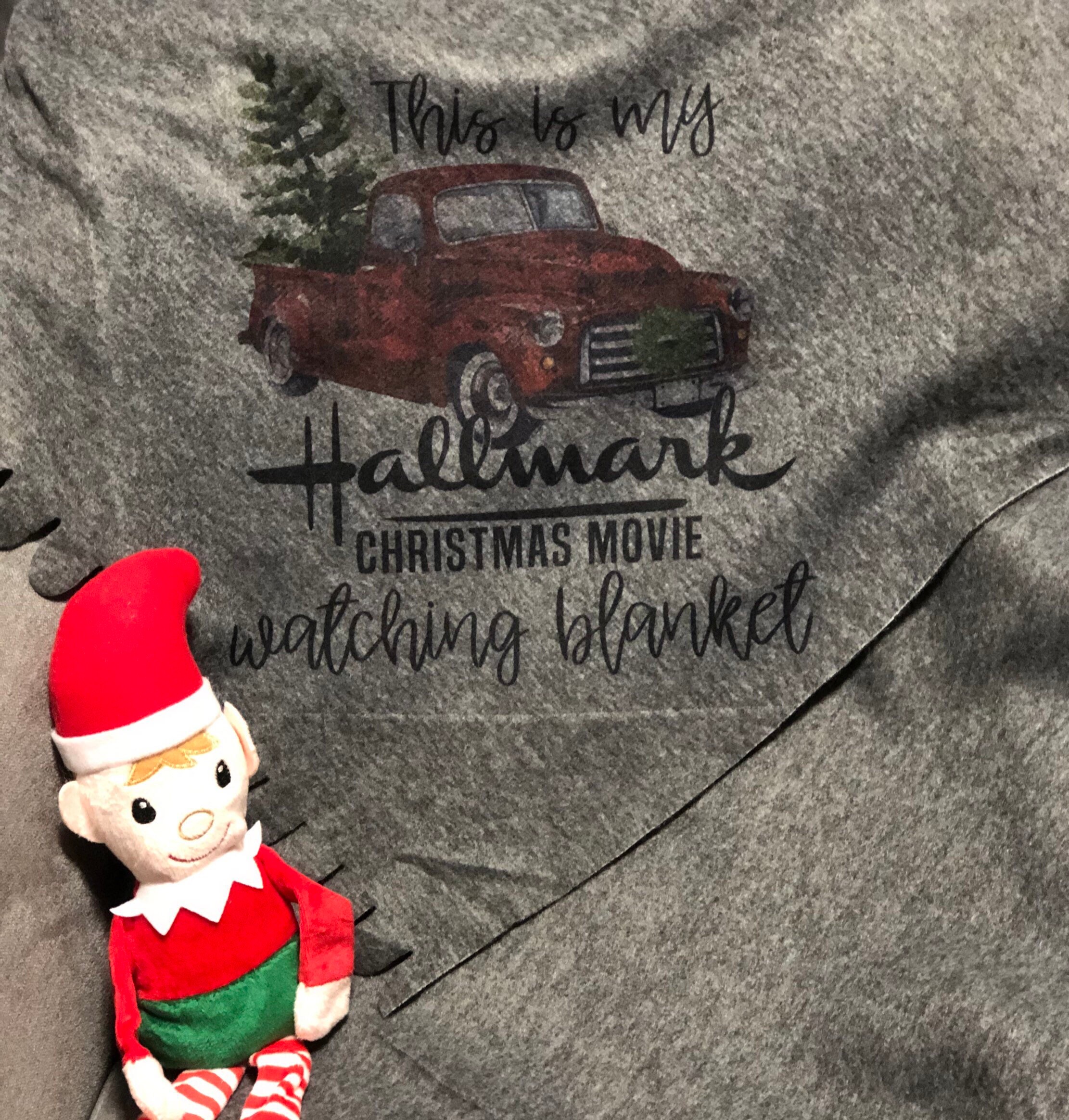 Hallmark Christmas Movie Watching Blanket Adult Blanket Christmas Red Truck