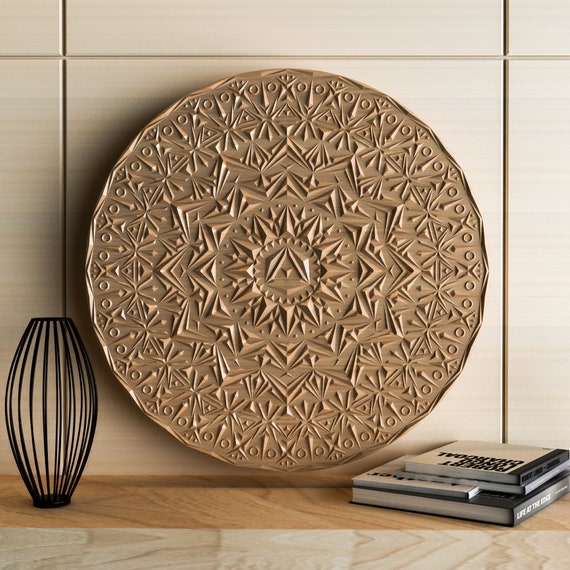 Download Cnc Files For Wood 3d Stl Model 3d Model Mandala Of Wall Etsy