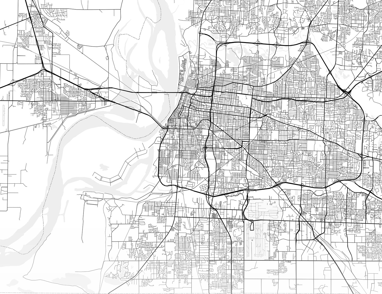 Memphis Map Print City Map Wall Art Memphis Tennessee Map Etsy