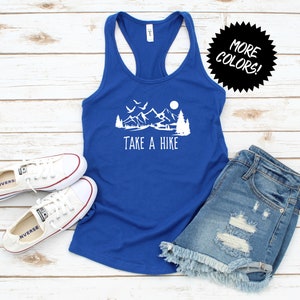 Take a Hike tank top|The Great Outdoors|Women tank tops|Graphic tank tops|Next Level tank tops