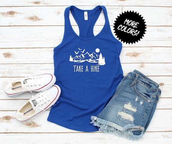 Take a Hike Tank Topthe Great Outdoorswomen Tank Topsgraphic Tank