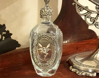 Modernist style fairy vanity bottle for use as a perfumer or decoration