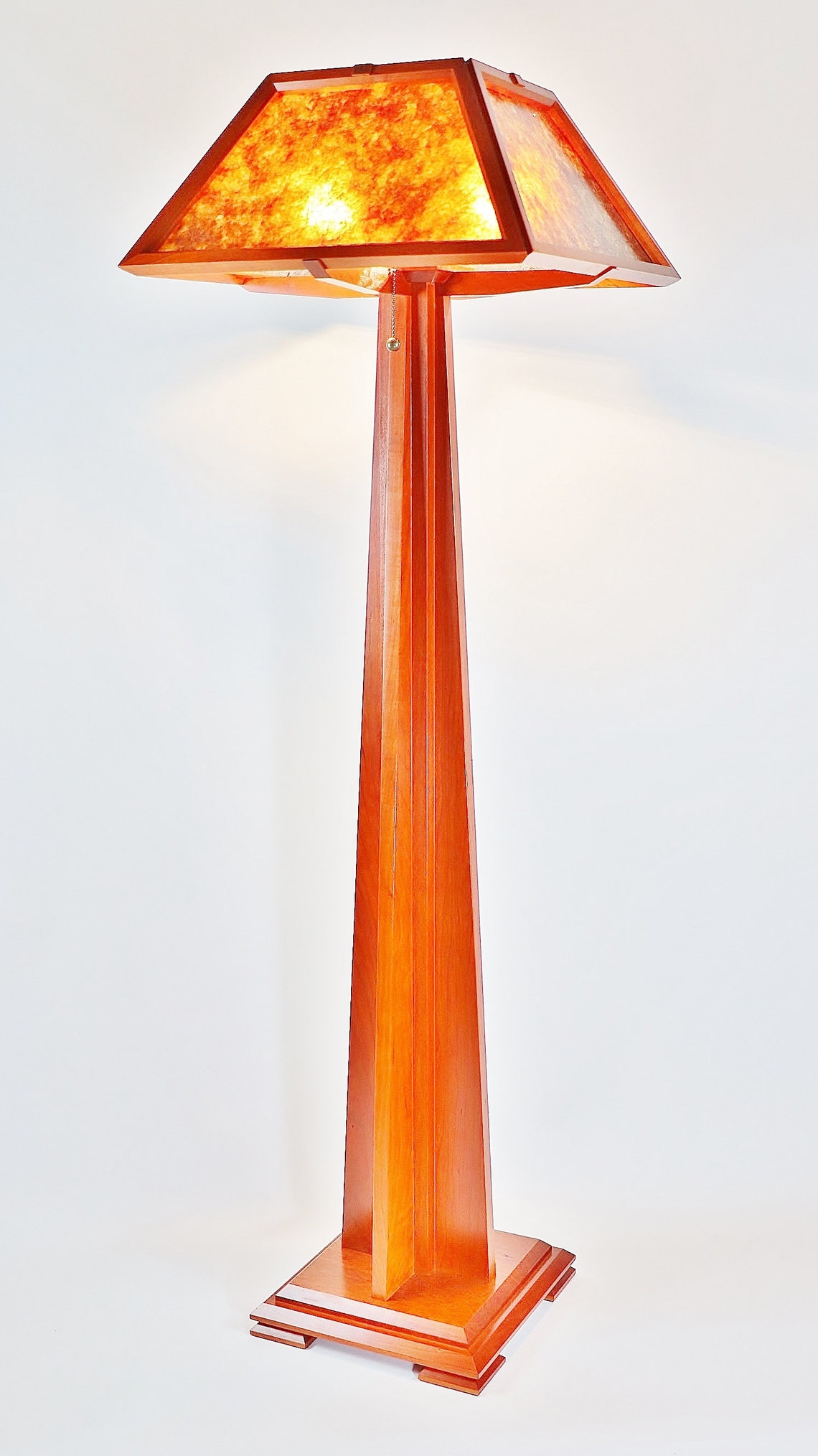 Craftsman Floor Lamp Custom Order Heirloom Quality American Etsy