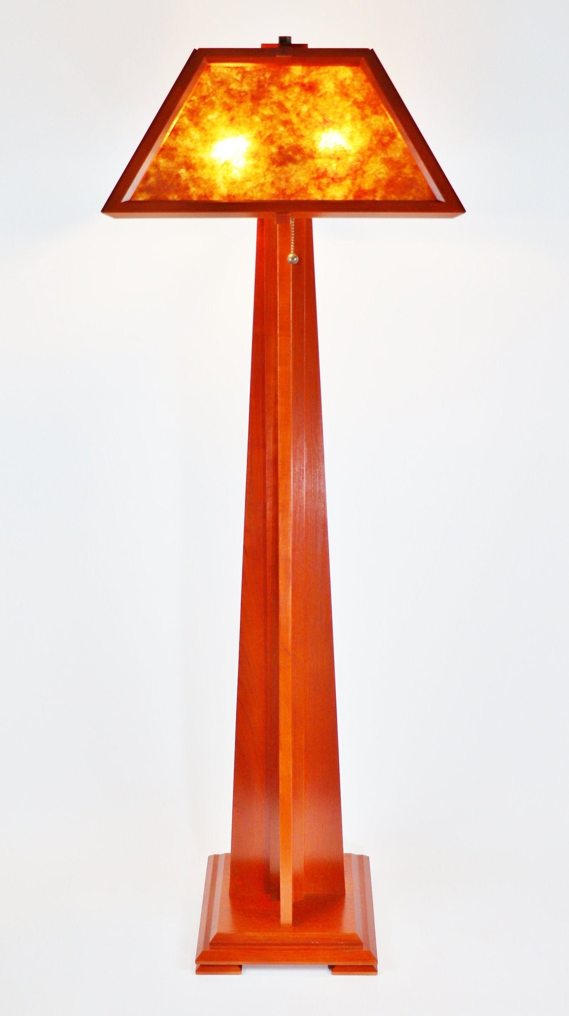 Craftsman Floor Lamp Custom Order Heirloom Quality American Etsy