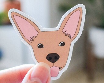 Tan FMD Vinyl Sticker