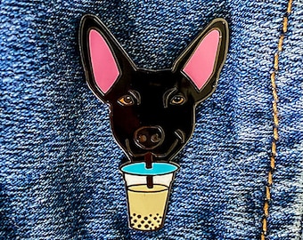 FMD Boba Hard Enamel Pin