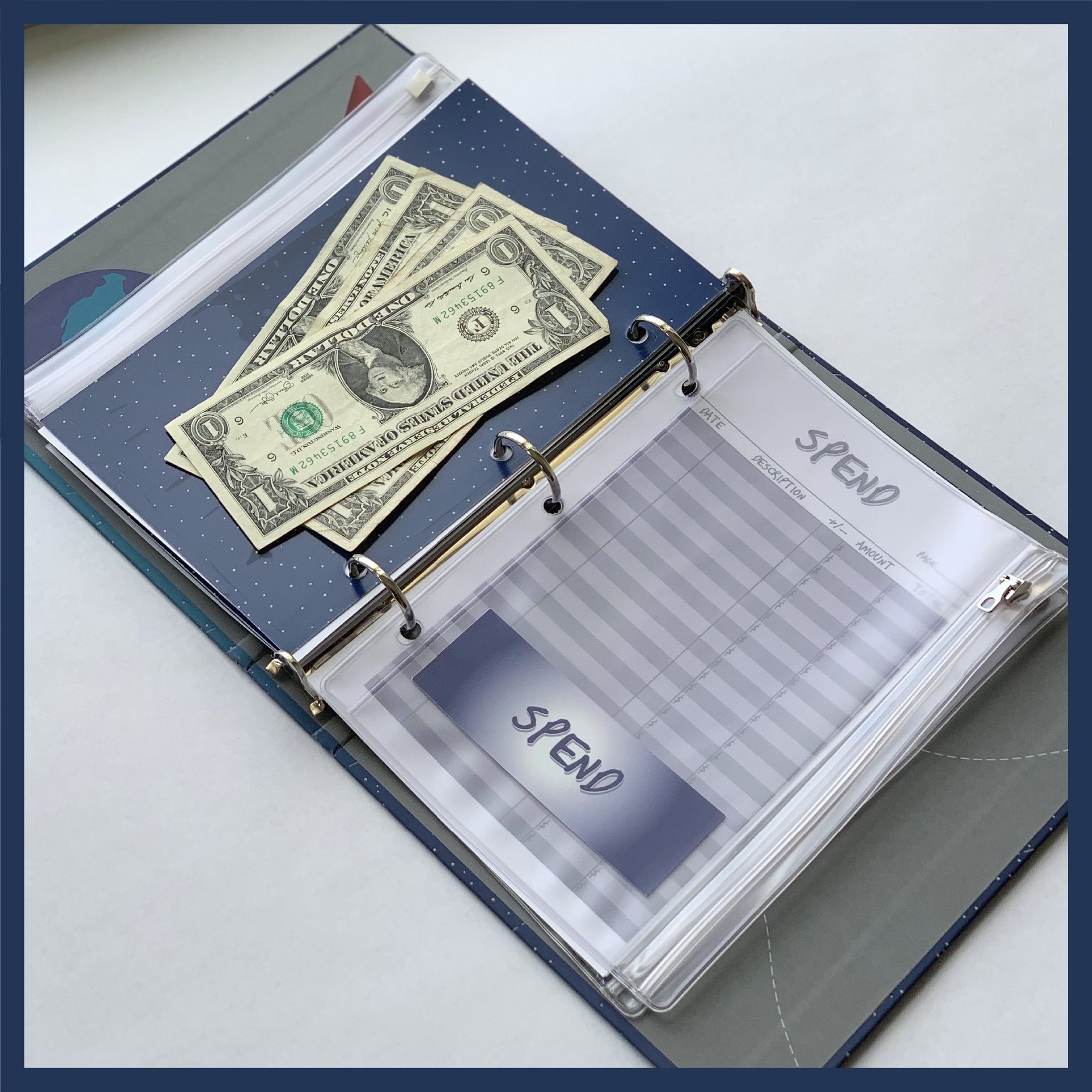 Save Share Spend System, Cash Envelopes for Kids, Money Envelopes, Bank ...