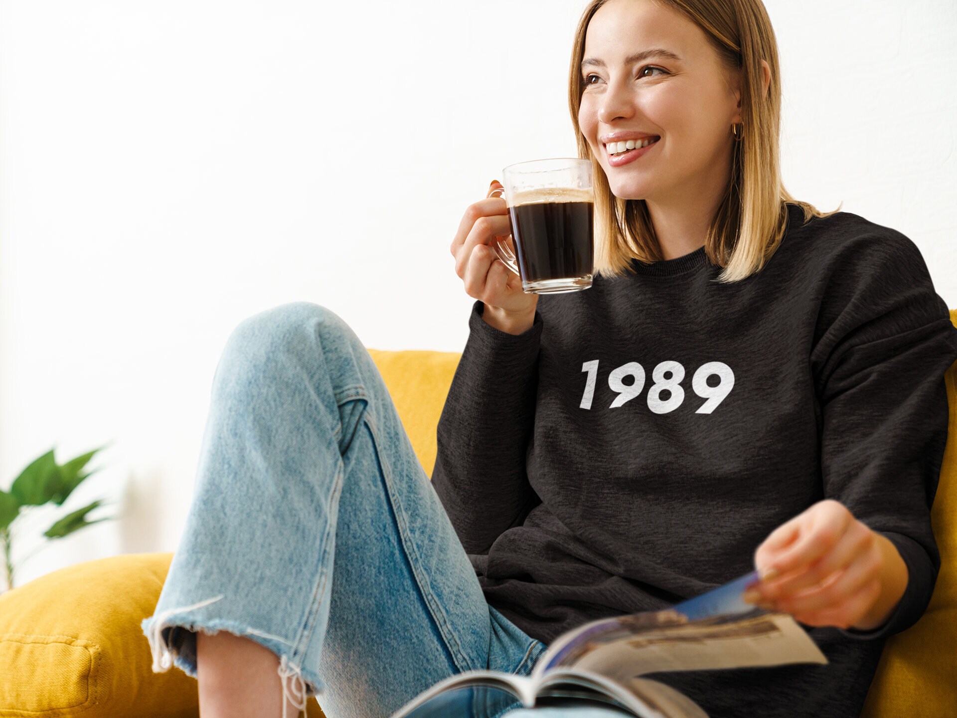 Personalised year sweatshirt sale