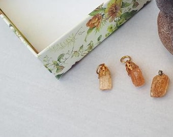 Topaz necklace - Topaz pendant- Topaz jewelry necklace- crystal jewelry- Topaz Crystal pendant necklace for women is the best gift for women