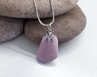 Colgante de fosfosiderita Collar de dijes / Collar de fosfosiderita joyería de cristal / Collar colgante de cristal de fosfosiderita para regalo de mujer