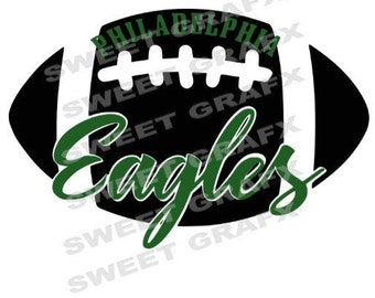 Download Free Philadelphia Eagles Digital Etsy SVG Cut Files