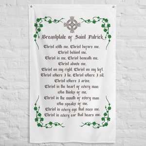 St. Patrick's Breastplate Prayer Flag image 6