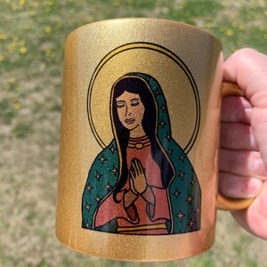Our Lady of Guadalupe Mug, Catholic Coffee Mug, OLG Mug, Catholic Mug, Catholic Coffee Cup, Virgin de Guadalupe Mug, Catholic Drinkware