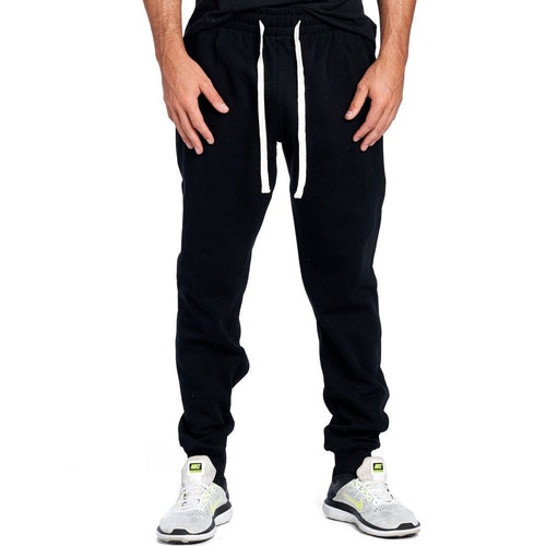 Progo Men's Casual Jogger Sweatpants Basic Fleece Pant - Etsy
