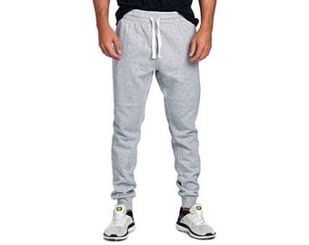 Progo Men's Casual Jogger Sweatpants Basic Fleece Pant | Etsy